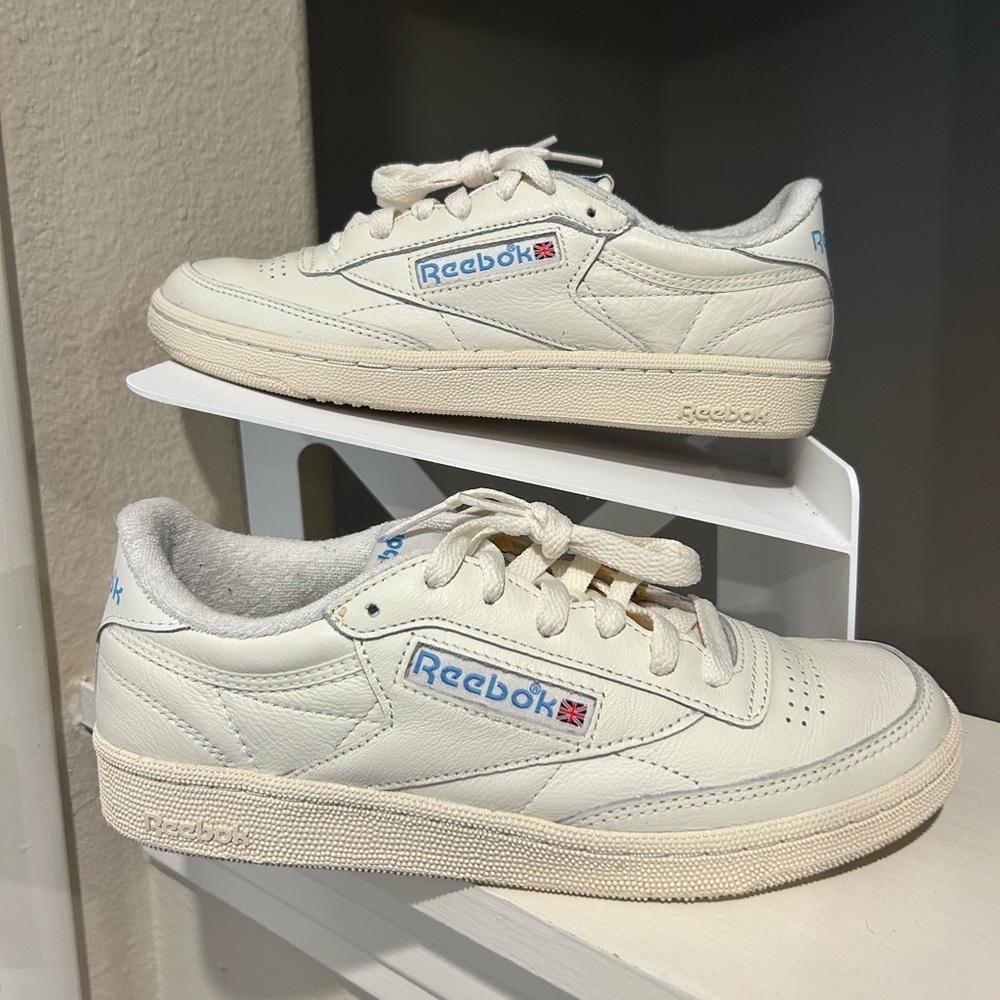Reebok Club C 85 Vintage White Blue WOMEN'S Size 7 Classic